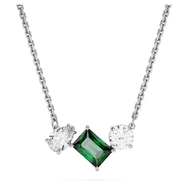 Swarovski Mesmera Pendant - Mixed Cuts, Green Orin Jewelers Northville, MI