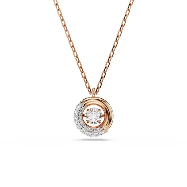 Swarovski Dextera Pendant, Rose-Tone Orin Jewelers Northville, MI