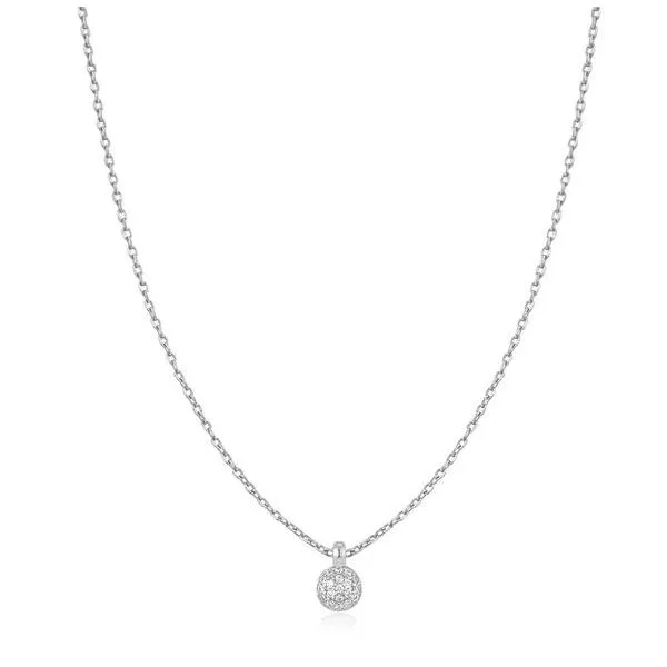 Sterling Silver Sphere Pave Necklace By Ania Haie Orin Jewelers Northville, MI