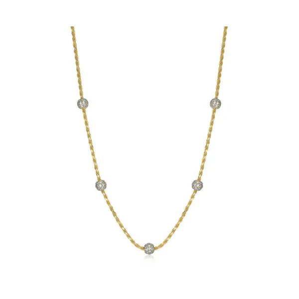 Sterling Silver & Yellow Plated 