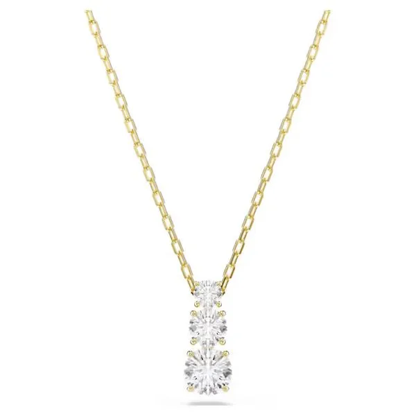 Swarovski Stilla Attract Pendant, Gold-Tone Plated Orin Jewelers Northville, MI
