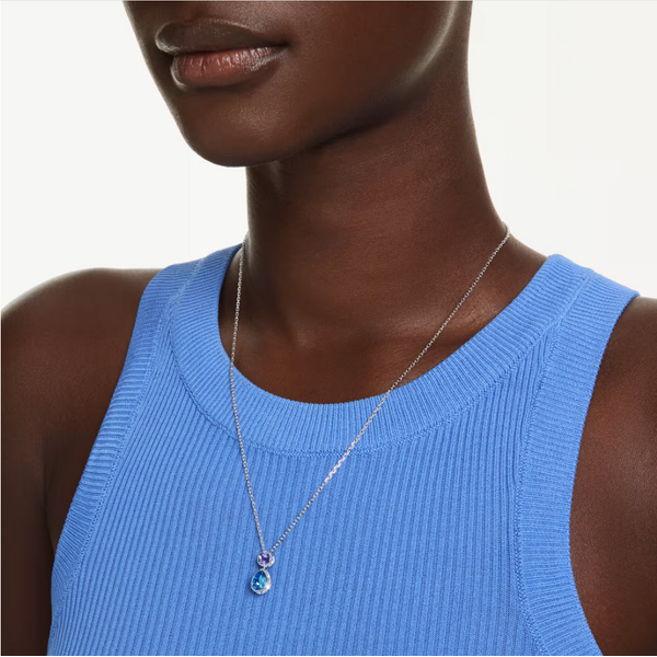 Swarovski Chroma Pendant - Mixed Cuts, Multicolored Image 2 Orin Jewelers Northville, MI