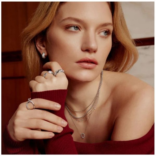 Sterling Silver Mini Bead Station Necklace By Ania Haie Image 2 Orin Jewelers Northville, MI