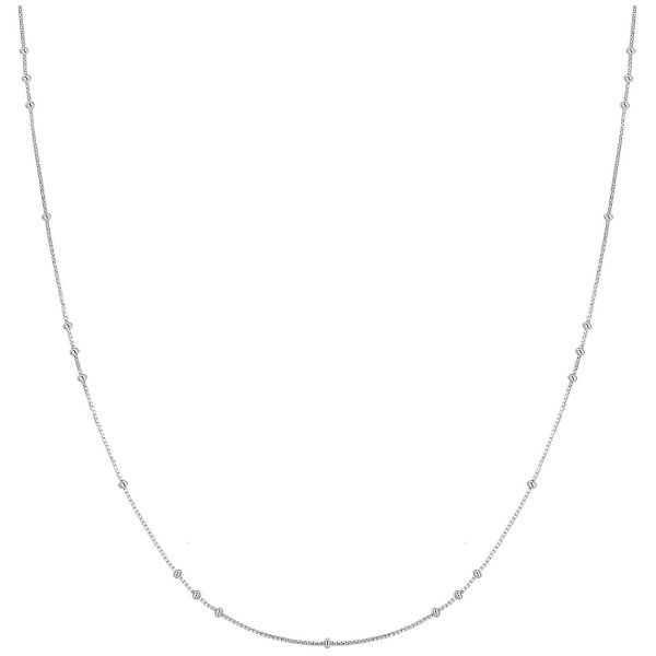 Sterling Silver Mini Bead Station Necklace By Ania Haie Orin Jewelers Northville, MI