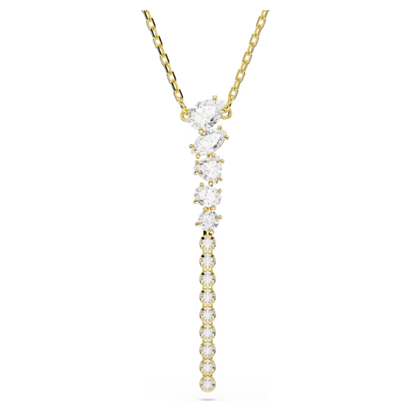 Swarovski Mesmera Y Necklace - Mixed Cuts, White Orin Jewelers Northville, MI