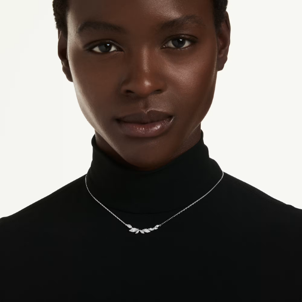 Swarovski Mesmera Necklace - Marquise Cut, White Image 2 Orin Jewelers Northville, MI