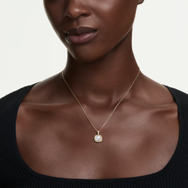 Swarovski Una Angelic Pendant - Cushion Cut, White Image 2 Orin Jewelers Northville, MI