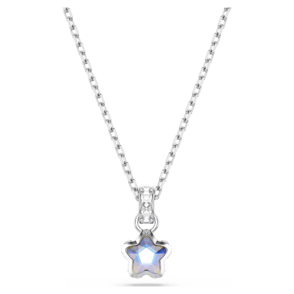Swarovski Chroma Pendant - Mixed Cuts, Star, White, Rhodium Plated Orin Jewelers Northville, MI