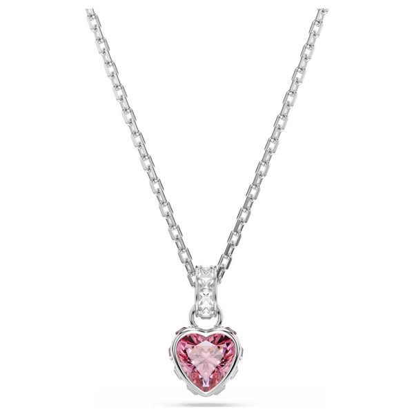 Swarovski Chroma Pendant - Mixed Cuts, Pink Orin Jewelers Northville, MI
