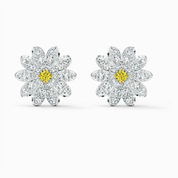 Swarovski Eternal Flower Stud Pierced Earrings Orin Jewelers Northville, MI