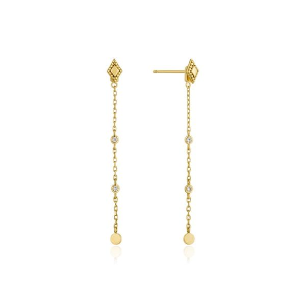 Sterling Silver Gold Plated Bohemia Drop Earrings By Ania Haie Orin Jewelers Northville, MI