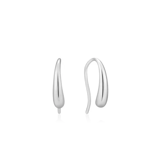 Sterling Silver Luxe Hook Earrings By Ania Haie Orin Jewelers Northville, MI