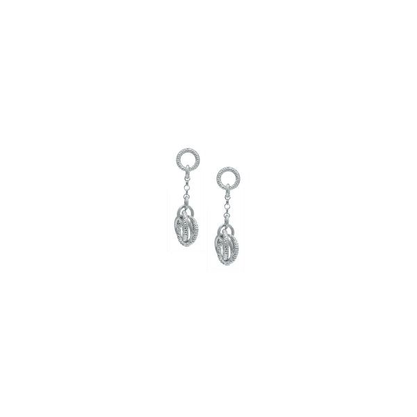 Sterling Silver Dangle Love Knot Earrings Orin Jewelers Northville, MI