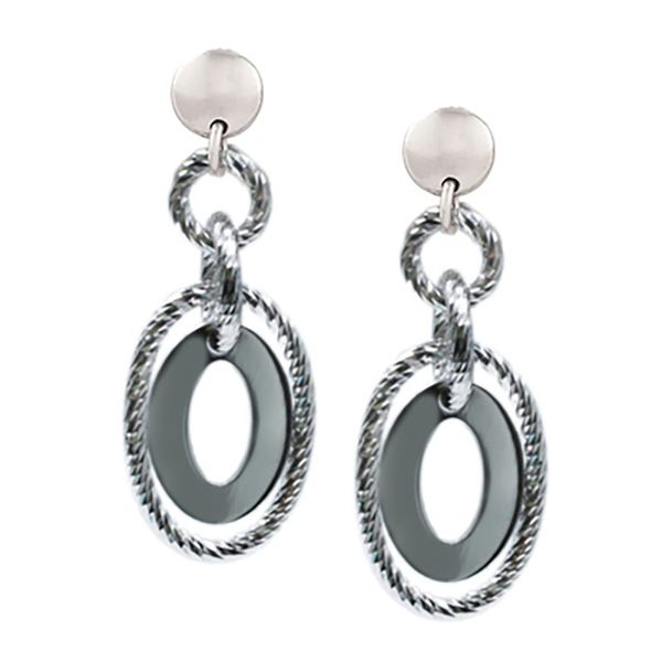 Sterling Silver Opulent Oval Earrings Orin Jewelers Northville, MI