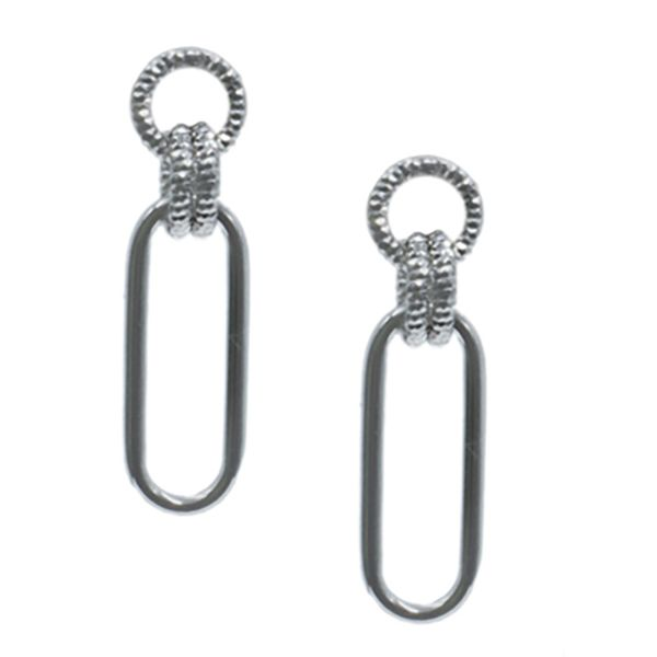 Sterling Silver Solo Paperclip Earrings Orin Jewelers Northville, MI