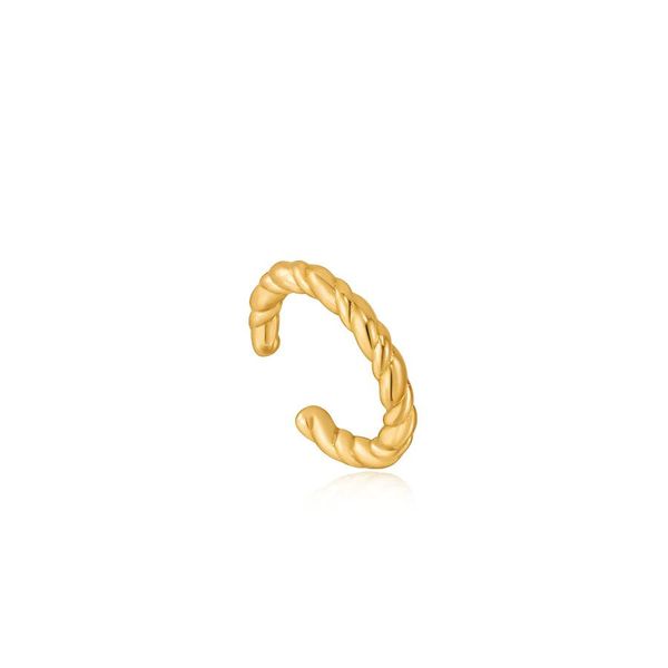 Sterling Silver Gold Plated Rope Ear Cuff By Ania Haie Orin Jewelers Northville, MI