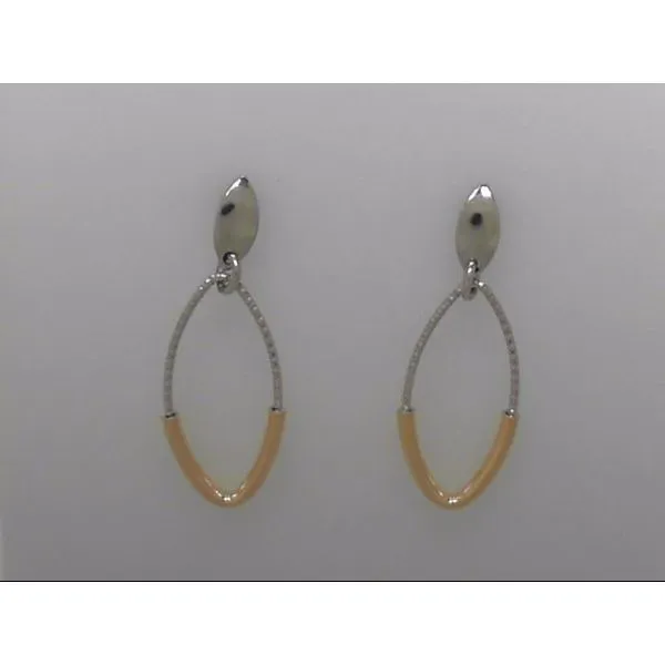 Sterling Silver & Gold Plated Earrings Orin Jewelers Northville, MI