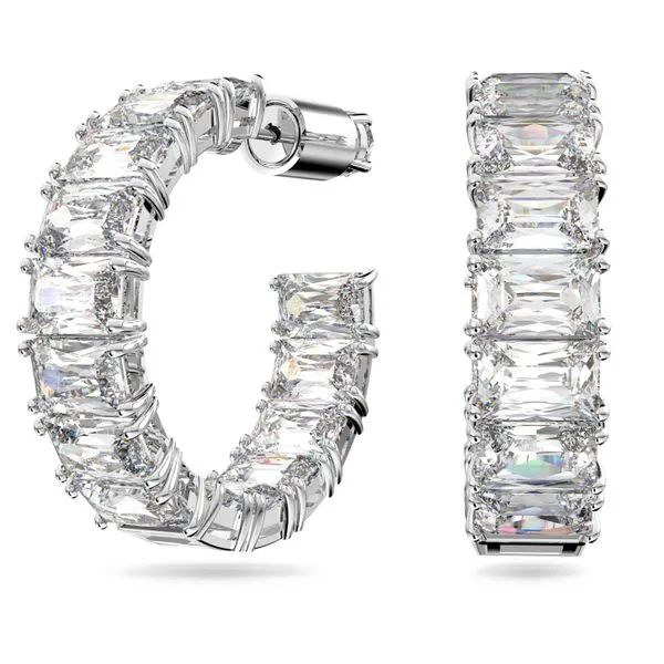 Swarovski Millenia Hoop Earrings Orin Jewelers Northville, MI