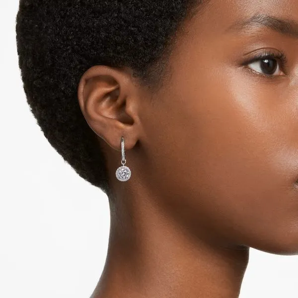 Swarovski Constella Drop Earrings Image 2 Orin Jewelers Northville, MI