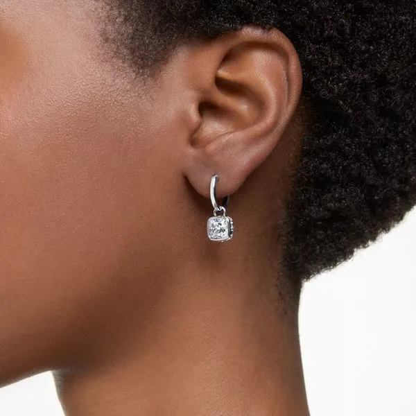 Swarovski Stilla Drop Earrings Image 2 Orin Jewelers Northville, MI