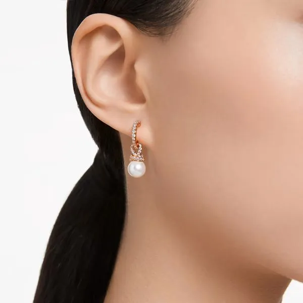 Swarovski Originally Drop Earrings Image 2 Orin Jewelers Northville, MI