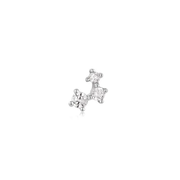Sterling Silver Barbell Single Earring Orin Jewelers Northville, MI