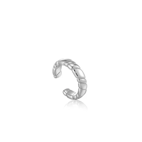 Sterling Silver Smooth Twist Ear Cuff Orin Jewelers Northville, MI