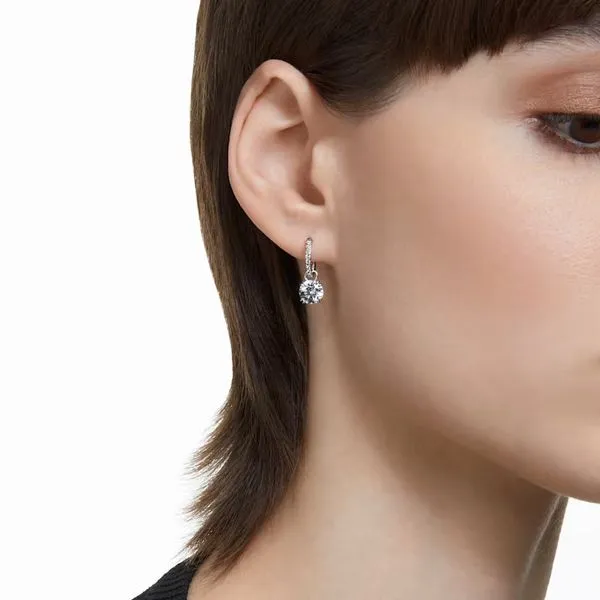 Swarovski Constella Drop Earrings, White Image 2 Orin Jewelers Northville, MI
