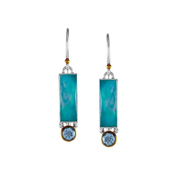 Sterling Silver & 22k Gold Vermeil Earrings Orin Jewelers Northville, MI