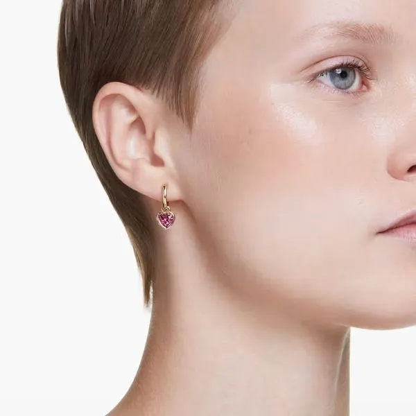 Swarovski Chroma Drop Earrings Image 2 Orin Jewelers Northville, MI