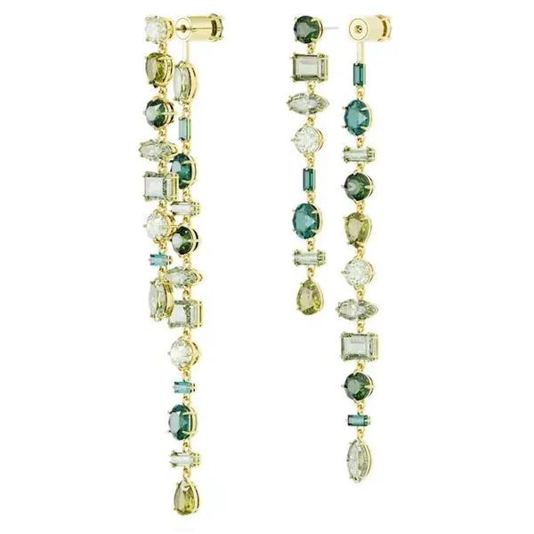 Swarovski Gema Drop Earrings - Asymmetrical Design Orin Jewelers Northville, MI