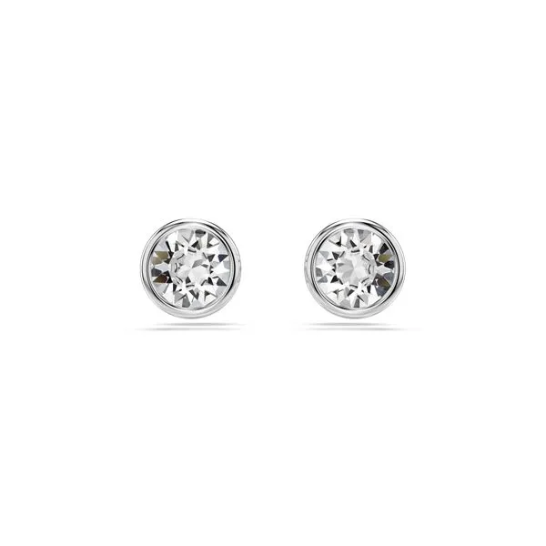 Swarovski Imber Stud Earrings, Round Cut, White Orin Jewelers Northville, MI