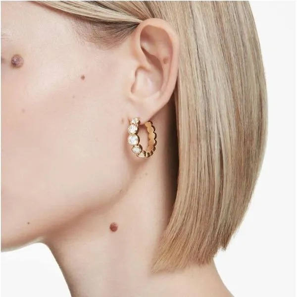 Imber Hoop Earrings Image 2 Orin Jewelers Northville, MI
