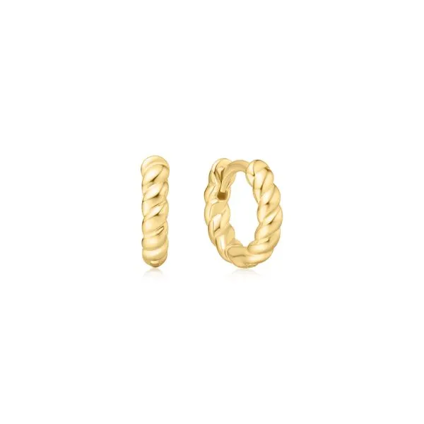 Sterling Silver Gold Plated Hoop Earrings Orin Jewelers Northville, MI