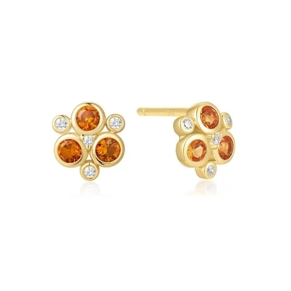 Sterling Silver Gold Plated Earrings Orin Jewelers Northville, MI
