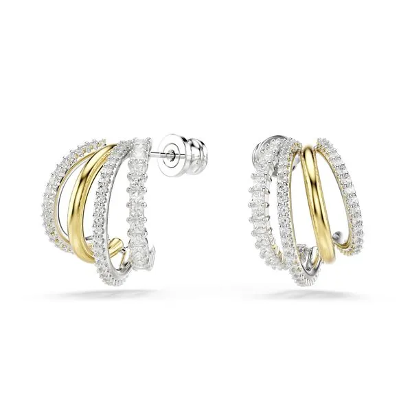 Swarovski Hyperbola Hoop Earrings Orin Jewelers Northville, MI