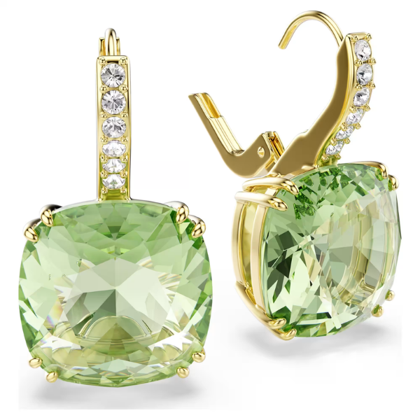 Swarovski Millenia Drop Earrings Cushion Cut Orin Jewelers Northville, MI