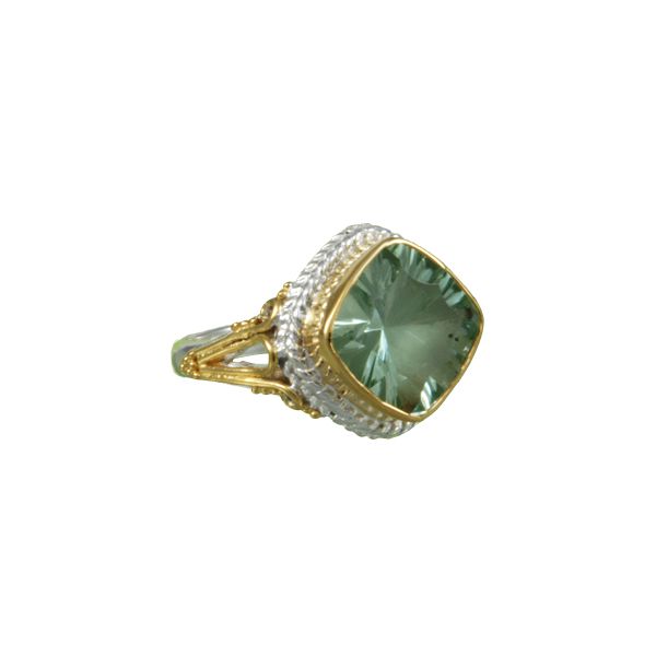 Sterling Silver & 22K Gold Vermeil Overlay Ring Orin Jewelers Northville, MI