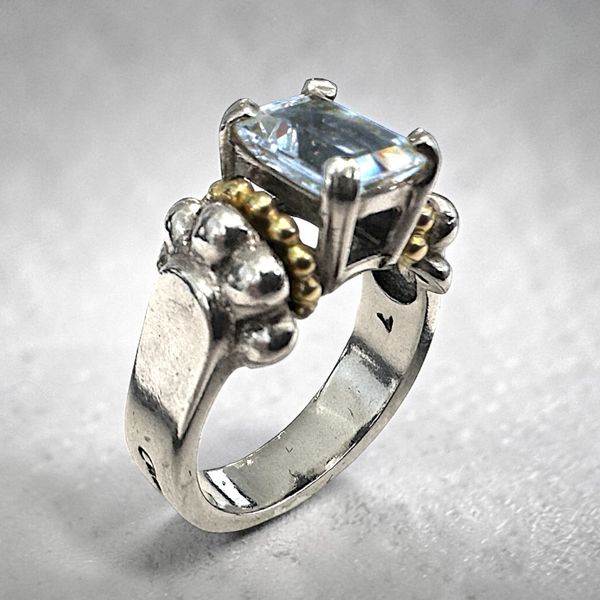 LAGOS Sterling Silver & 18K Glacier Ring Image 2 Orin Jewelers Northville, MI