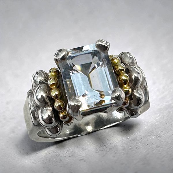 LAGOS Sterling Silver & 18K Glacier Ring Orin Jewelers Northville, MI