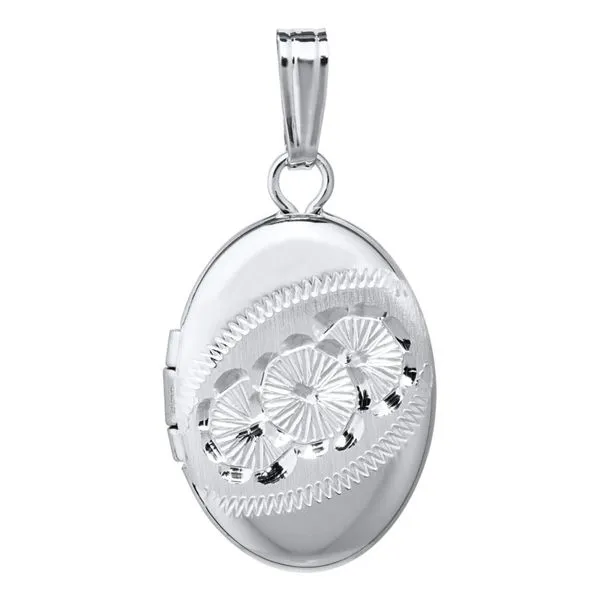 Sterling Silver Oval Shape Locket Orin Jewelers Northville, MI