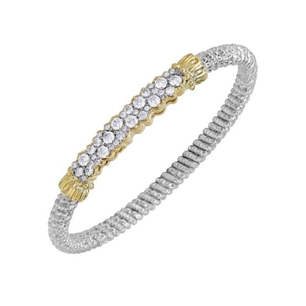 S/S & 14k Gold Bracelet With 36 Diamonds Orin Jewelers Northville, MI