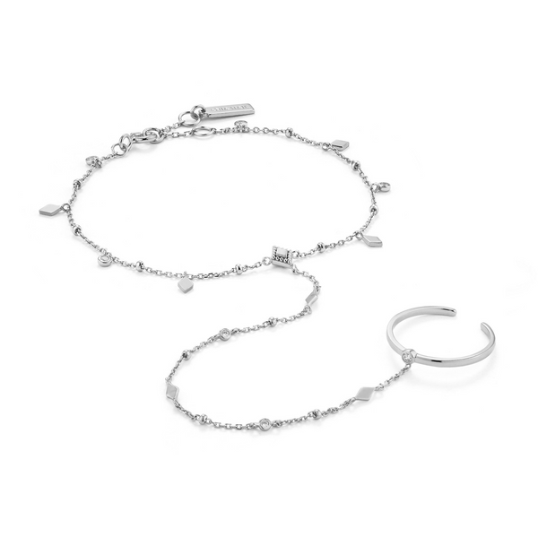 Sterling Silver Bohemia Hand Chain Bracelet By Ania Haie Orin Jewelers Northville, MI