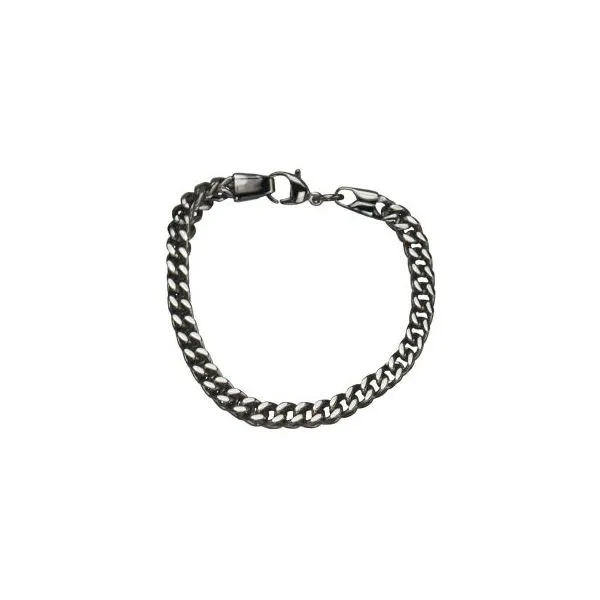 Stainless Steel 6mm Franco Chain Bracelet Orin Jewelers Northville, MI