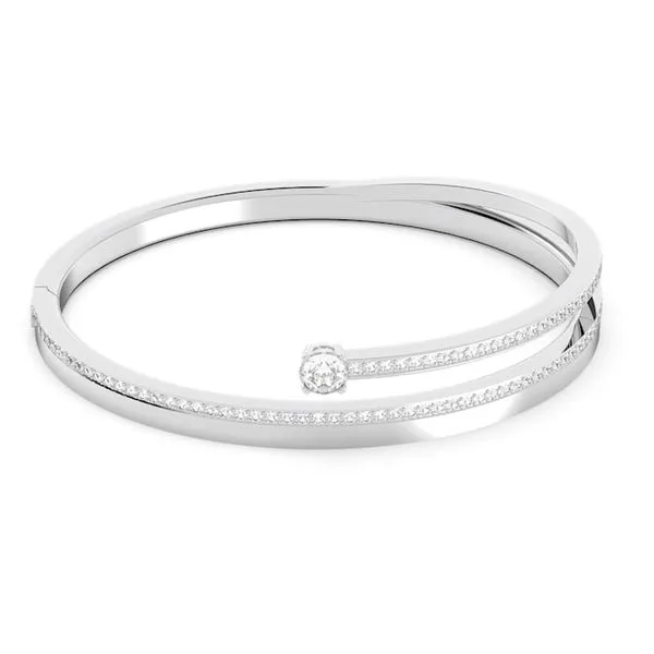 Swarovski Fresh Bangle White Orin Jewelers Northville, MI