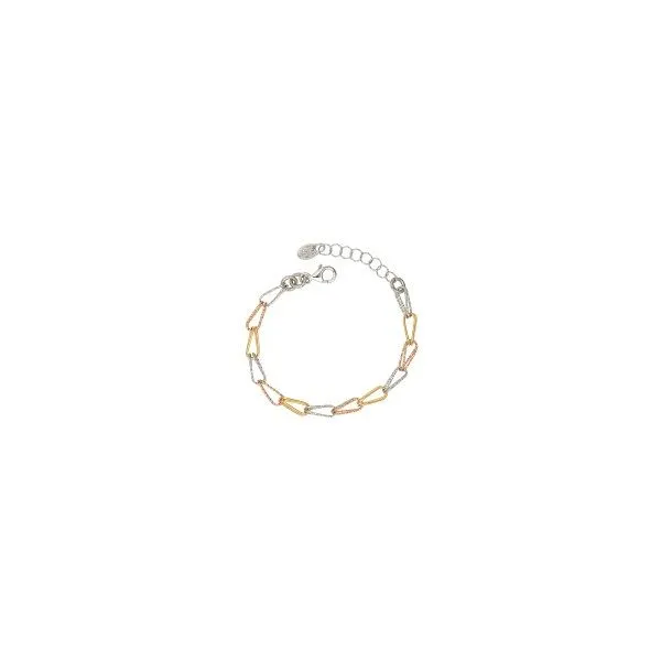 Sterling Silver Tricolor Bracelet Orin Jewelers Northville, MI
