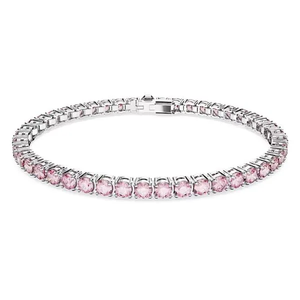 Swarovski Bracelet With Pink Stones Orin Jewelers Northville, MI