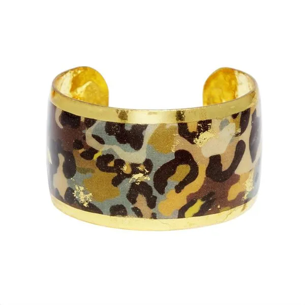 EVOCATEUR Brown Leopard Cuff Orin Jewelers Northville, MI