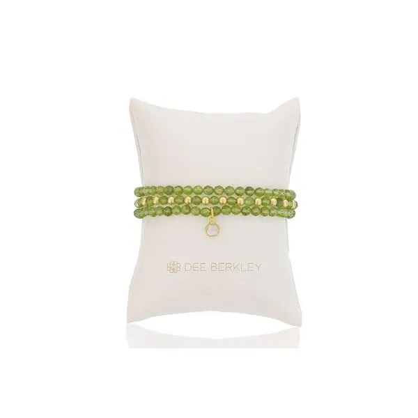 Set of 3 Peridot Bead Bracelets Orin Jewelers Northville, MI