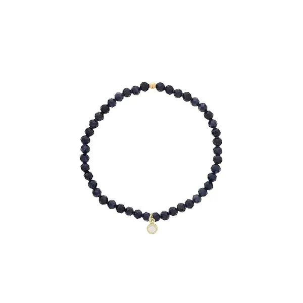 4mm Sapphire Bracelet With Quartz Bezel Charm Orin Jewelers Northville, MI